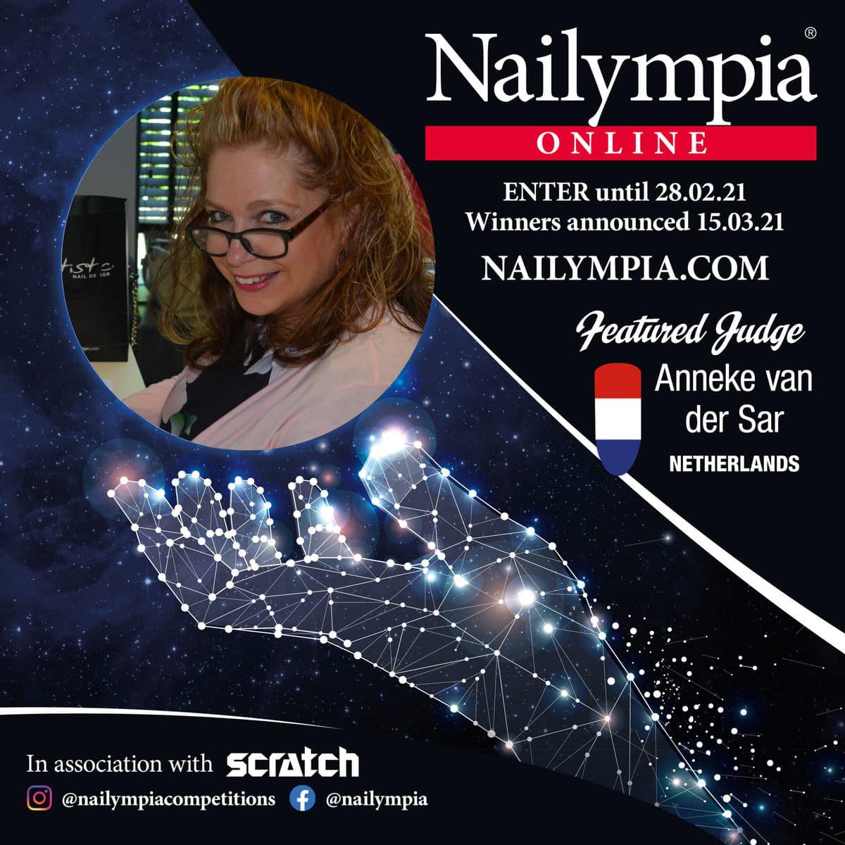 NAILYMPIA judges tile 20212 NAILYMPIA judges tile 20212