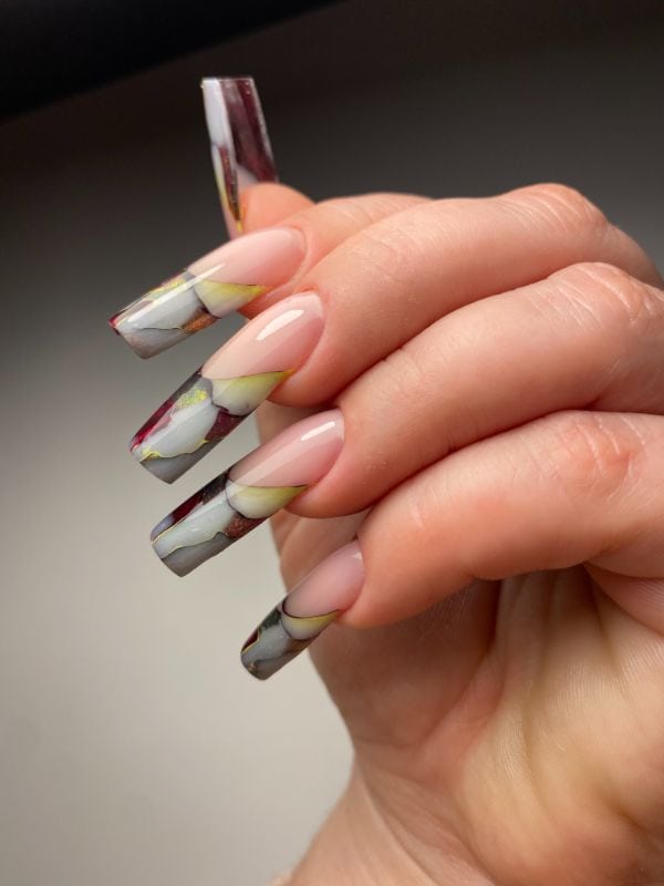 Stiletto or Square Soft Gel X Tips 2.5 Inch Gel Nail Tips | Sculpted |  Natural | NABulous