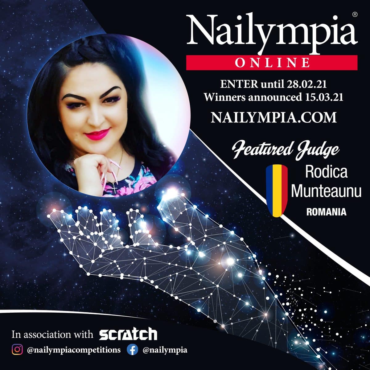 NAILYMPIA judges tile 202131 NAILYMPIA judges tile 202131