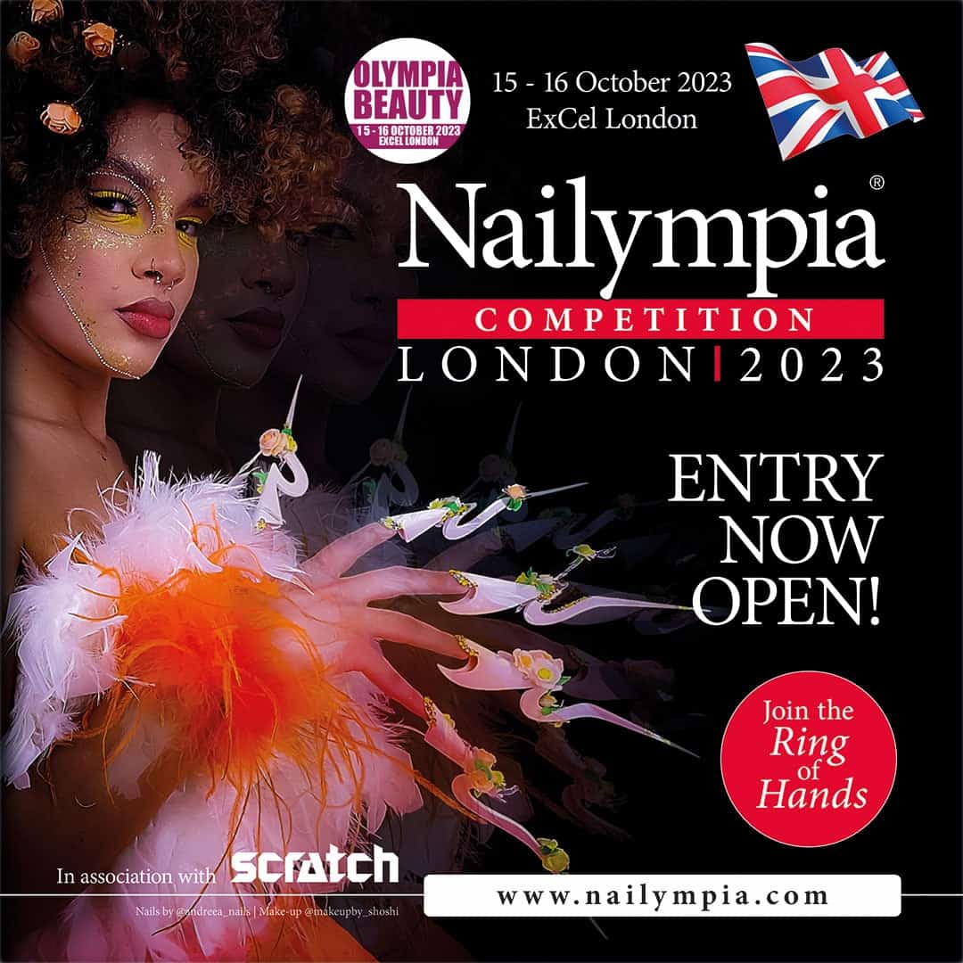 Nailympia London 2023_Instagram_now open_sm Nailympia London 2023_Instagram_now open_sm