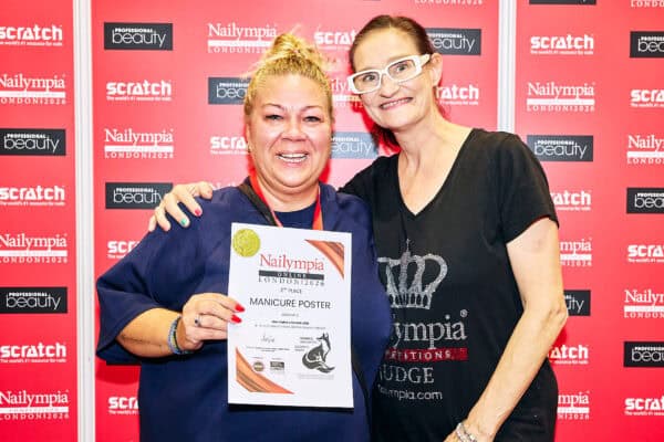 Nailympia event, day 2 Excel, comm by Laura Tarling