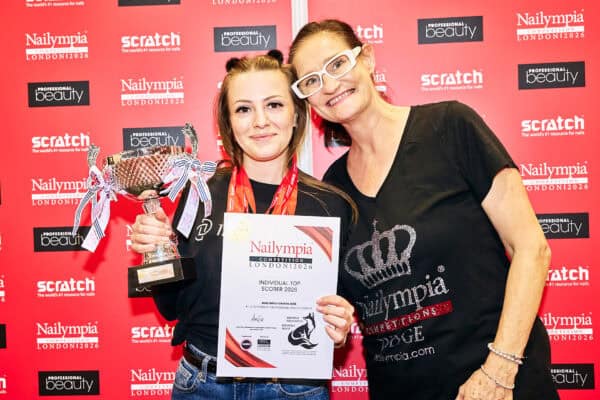 Nailympia event, day 2 Excel, comm by Laura Tarling