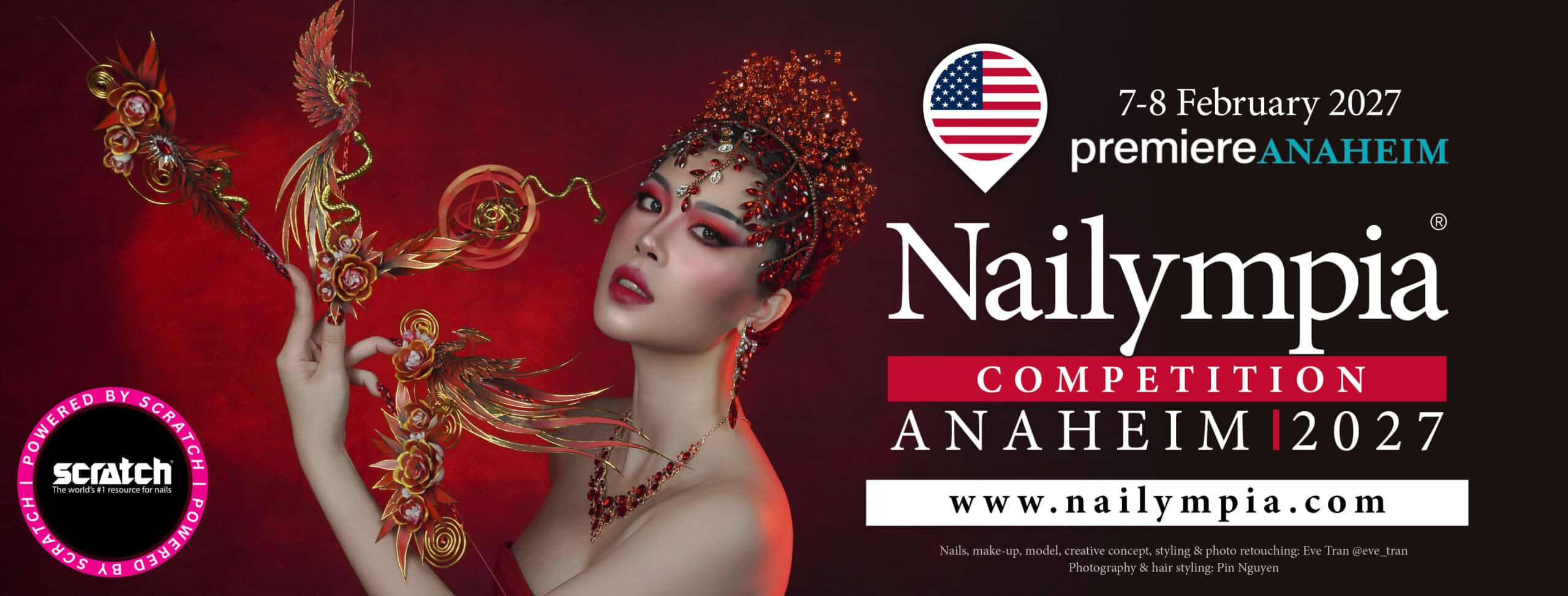 Nailympia 2027 Global Banners-Anaheim
